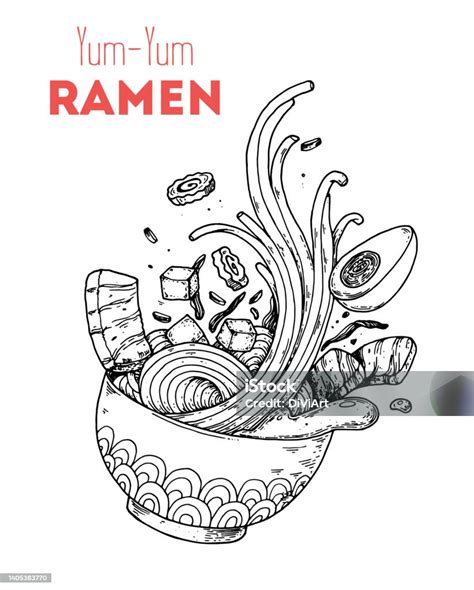 Japán konyha illusztráció