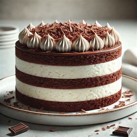 Krémes csokis torta szelet
