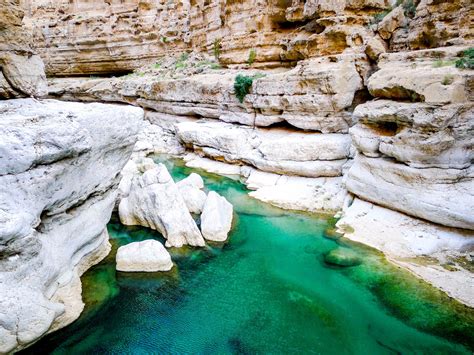 Wadi Shab kanyon