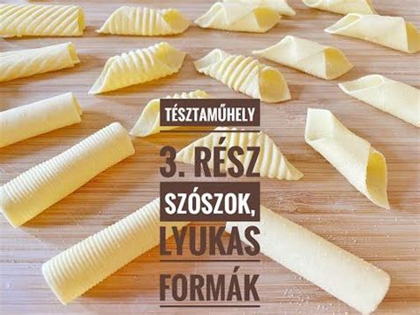 Sós tészta formák kivágása
