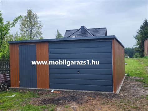 Mobilgarázs színválaszték és anyagminták