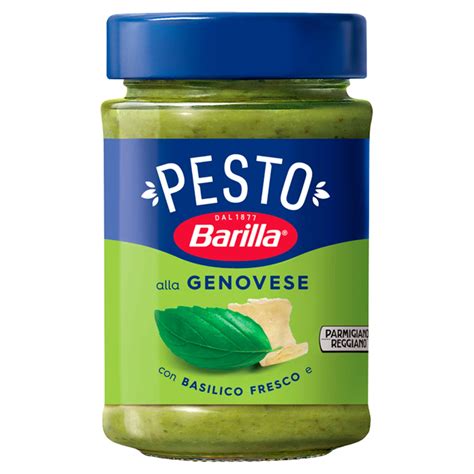 genovai pesztó friss bazsalikommal és parmezánnal