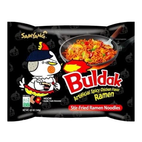 Samyang Buldak Original ramen csomagolás