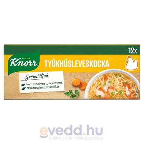 tyúkhúsleves kocka csomagolása
