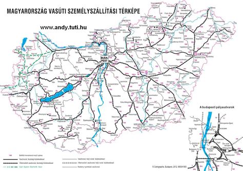 Budapest és környékének térképe, jelölt szállítási területekkel