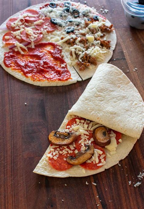 tortilla pizza