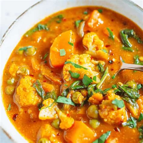 Krémes indiai zöldség curry