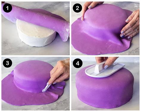 fondant díszítési technikák