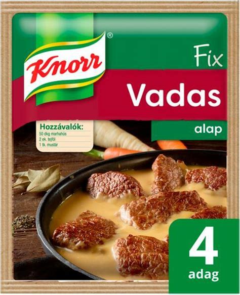 Knorr termékek a boltban