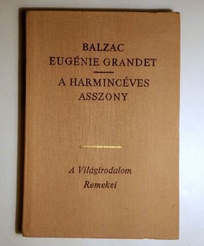 Kép Balzac regényének borítójáról
