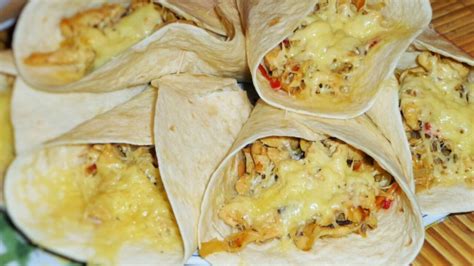 Csirkés avokádós tortilla