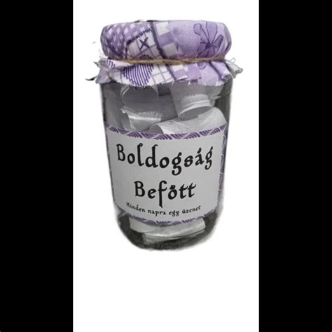 Elixíres üveg boldogság felirattal