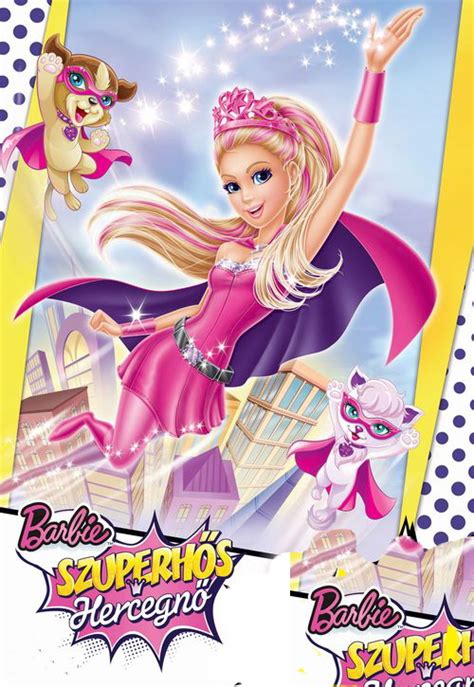 Barbie Corinne hercegnő szuperhős baba világító felsővel és hangokkal