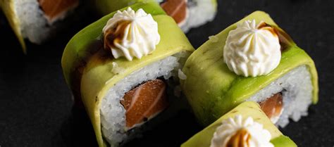 Különböző sushi töltelékek