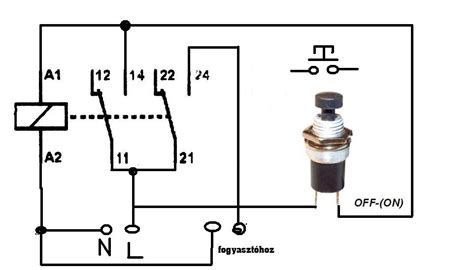 Arduino LED és nyomógomb kapcsolási rajz