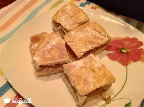 sütőben sült almás pite