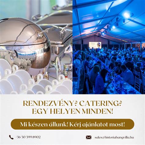 Rendezvény catering