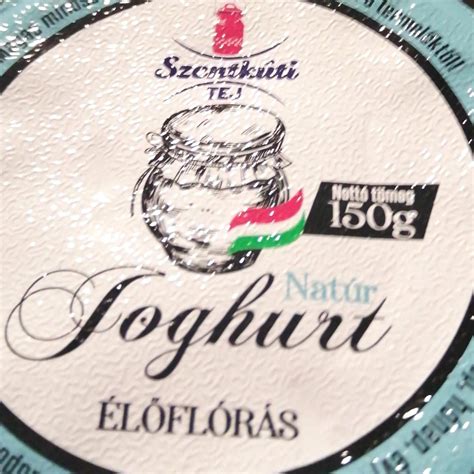 Szentkúti Tej Light joghurt csomagolása