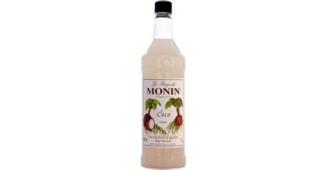 Monin Madártej szirup palackja