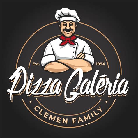 Galéria pizza illusztráció