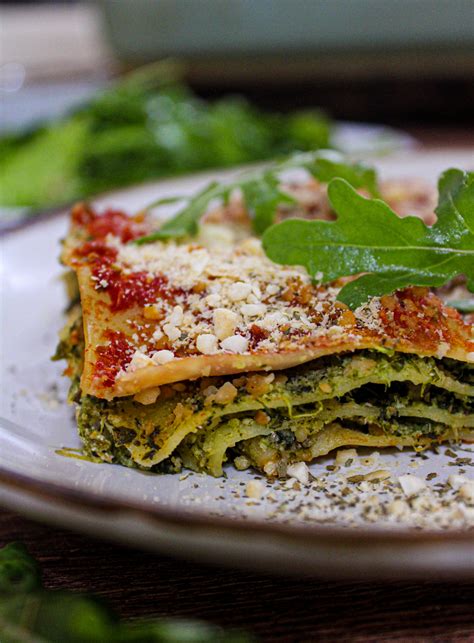 Spenótos lasagne